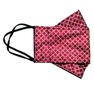 ماسک پارچه‌ای طرح زنجیری