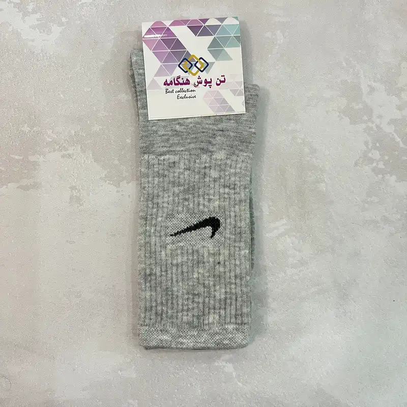 جوراب ورزشی تن پوش هنگامه ساق بلند مردانه مدل کش اسپرت تیک کد T-01