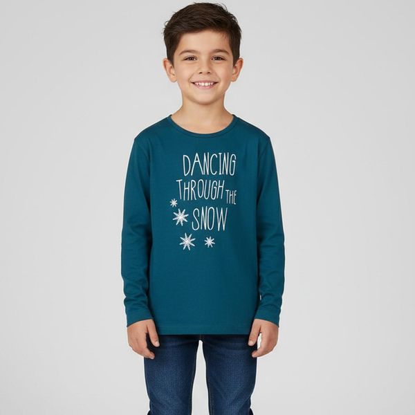 تی شرت آستین بلند پسرانه پیپرتس مدل m765