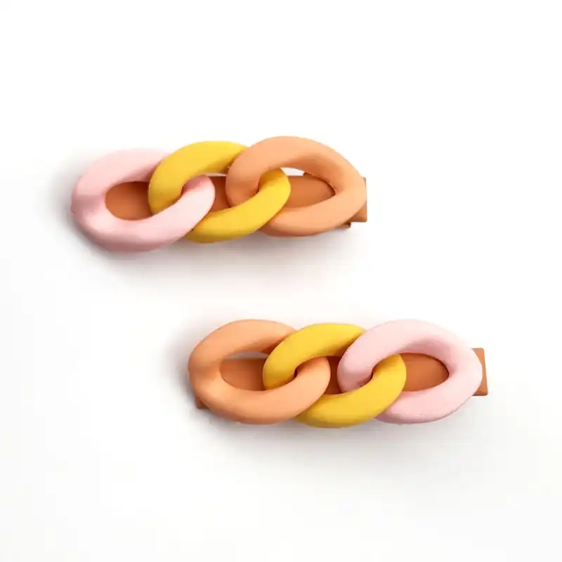 گیره مو دخترانه کد SNG257-4 بسته 2 عددی