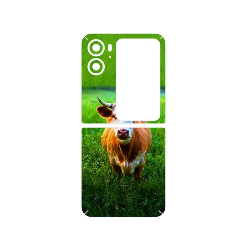 برچسب پوششی ماهوت مدل Cow مناسب برای گوشی موبایل اپو Find N2 Flip