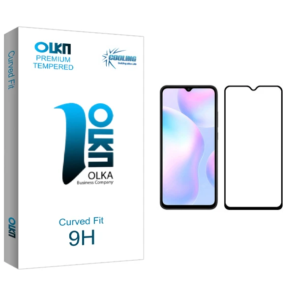 محافظ صفحه نمایش کولینگ مدل Olka glass مناسب برای گوشی موبایل شیائومی Redmi 9A