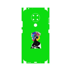 MAHOOT Collage of Women Portrait 3-FullSkin Cover Sticker for Nokia 3.4