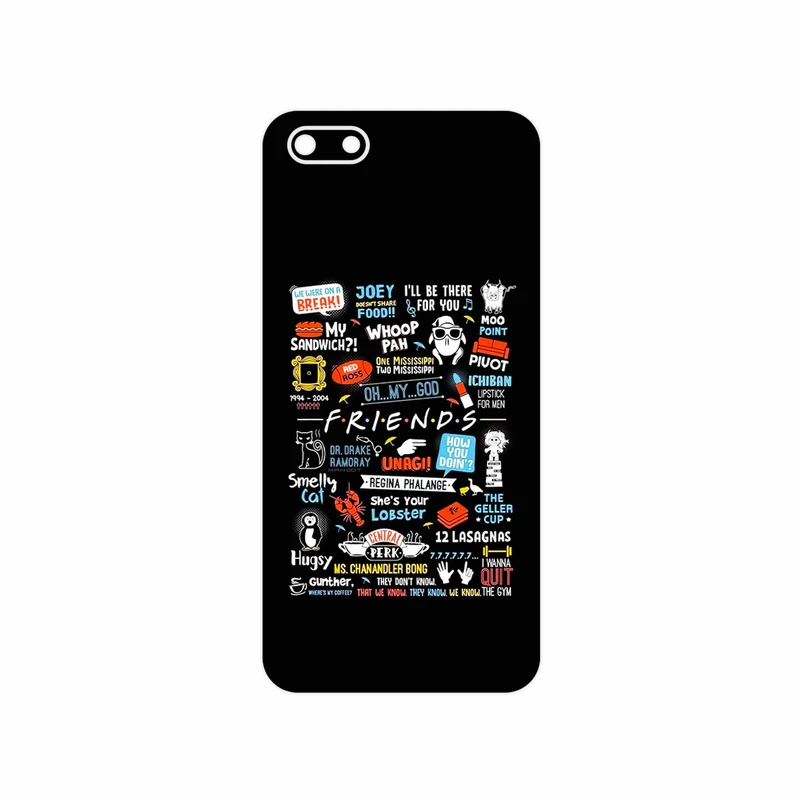برچسب پوششی ماهوت مدل Friends 2 مناسب برای گوشی موبایل هوآوی Y5 Prime 2018