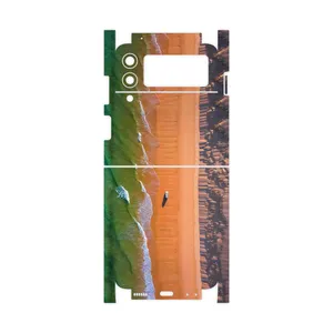 MAHOOT Beach and Green Sea-FullSkin Cover Sticker for Samsung Galaxy Z Flip3 5G