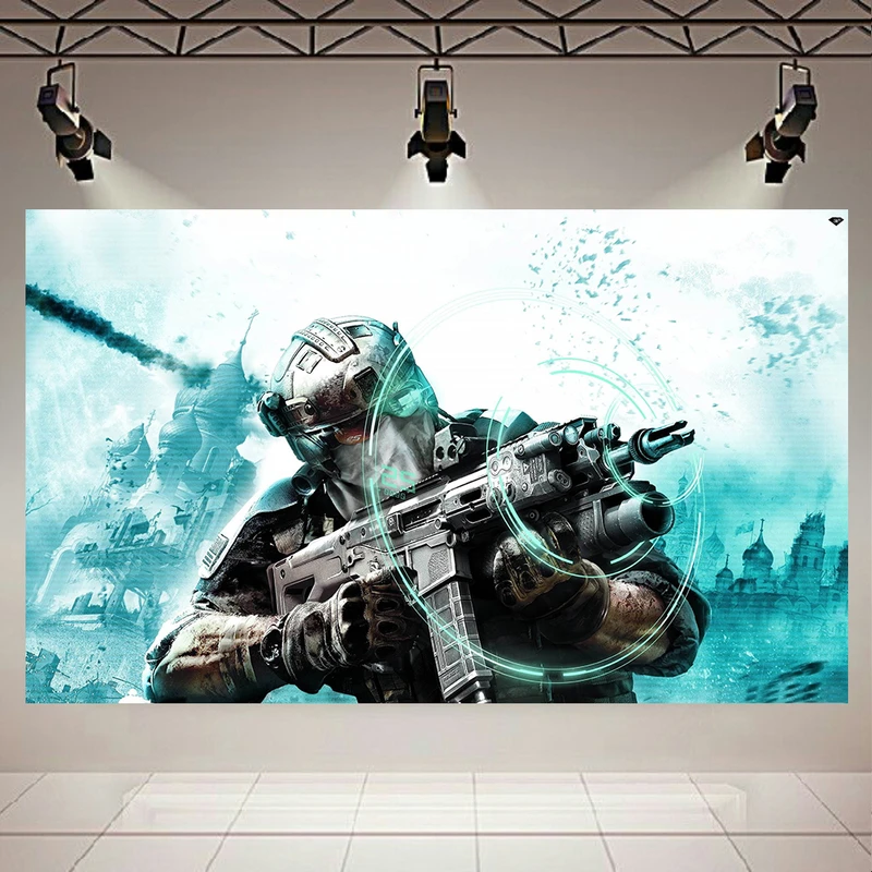 پوستر طرح گیم مدل Ghost Recon کد AR20890