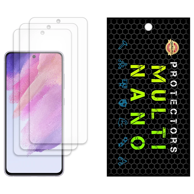 محافظ صفحه نمایش مات مولتی نانو مدل X-S3M مناسب برای گوشی موبایل سامسونگ Galaxy S21 FE 5G بسته سه عددی