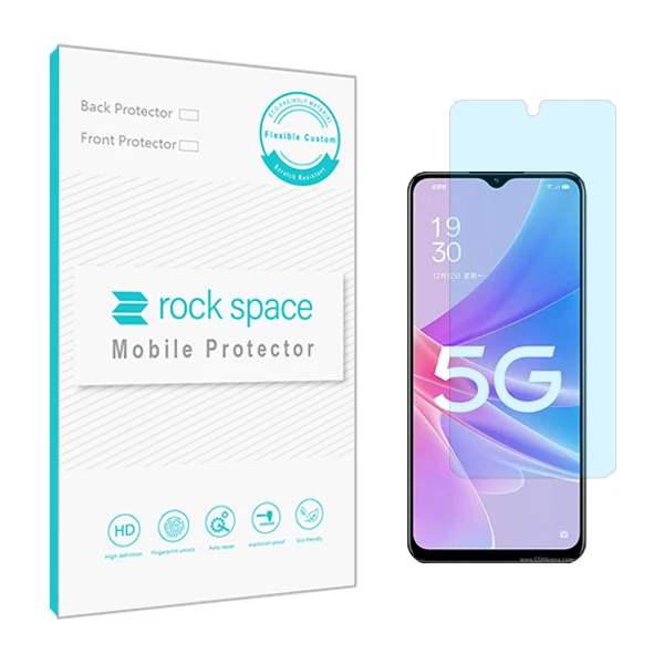 محافظ صفحه نمایش آنتی بلو راک اسپیس کد BLU مناسب برای گوشی موبایل اوپو A58x