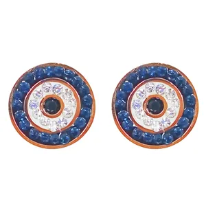 گوشواره زنانه مدل نگینی xp3