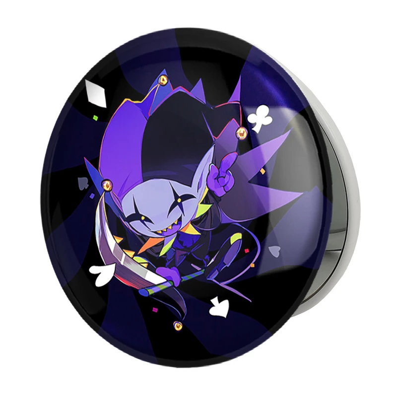 آینه جیبی خندالو طرح بازی آندرتیل (Undertale) مدل تاشو کد 31727