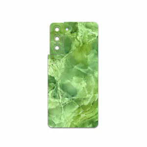 MAHOOT Green-Crystal-Marble Cover Sticker for Samsung Galaxy S21 5G