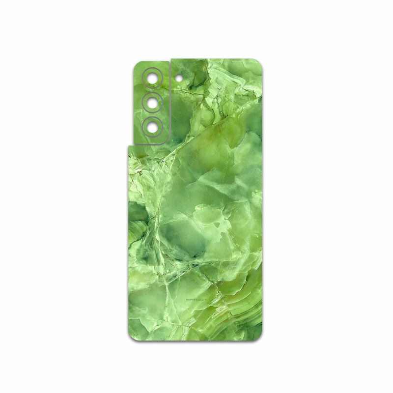 برچسب پوششی ماهوت مدل Green-Crystal-Marble مناسب برای گوشی موبایل سامسونگ Galaxy S21 5G