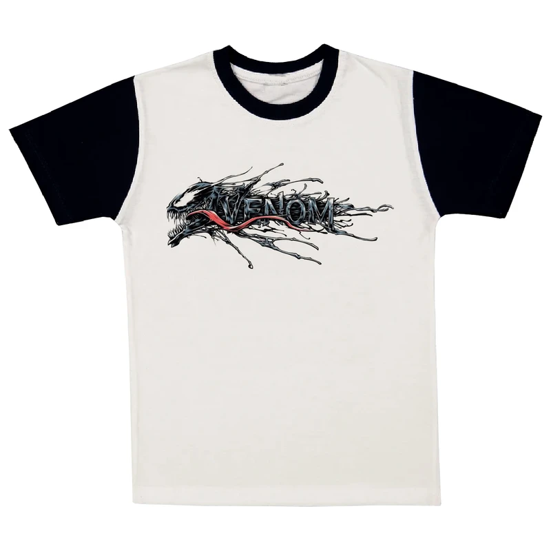 تی شرت آستین کوتاه پسرانه مدل ونوم A133