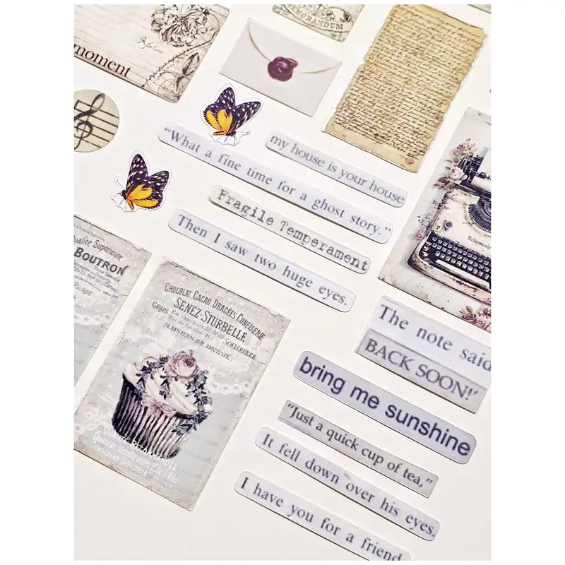 کارت پستال مدل QUEEN بولت ژورنال و اسکرپ بوک