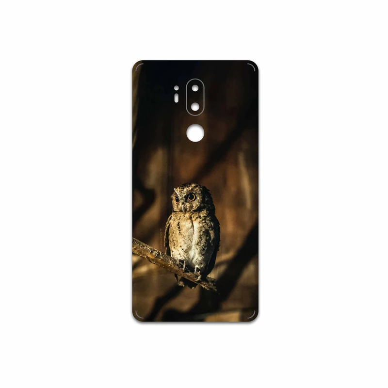 برچسب پوششی ماهوت مدل Owl مناسب برای گوشی موبایل ال جی G7 PLUS THINQ