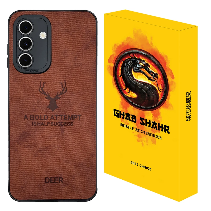 کاور قاب شهر مدل گوزنی مناسب برای گوشی موبایل سامسونگ Galaxy S24 FE