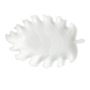 ظرف سرو سرامیکی مدل برگ