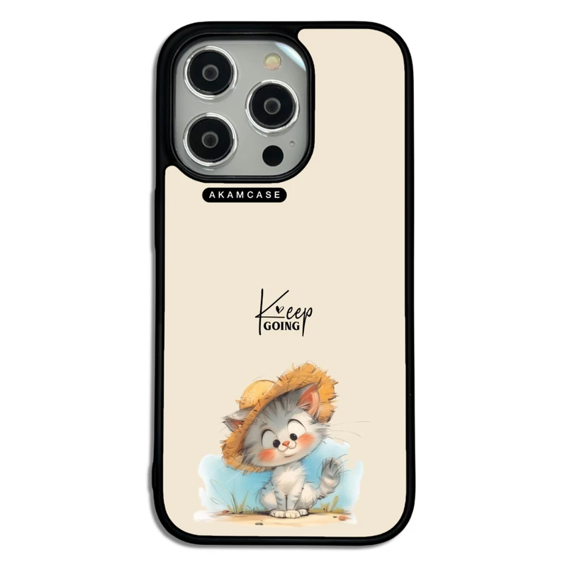 کاور آکام مدل AMC-WA14PRO-ANIMALS QOUTES-6 مناسب برای گوشی موبایل اپل iPhone 14 Pro