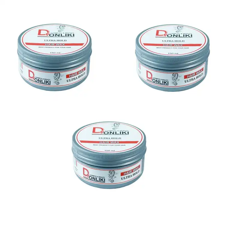 واکس مو دونلیکی مدل ultar hold حجم 150 میلی لیتر بسته 3 عددی