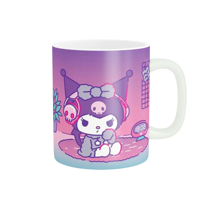 ماگ پادآفرین مدل کارتون کرومی و مای ملودی Kuromi کد PM3179