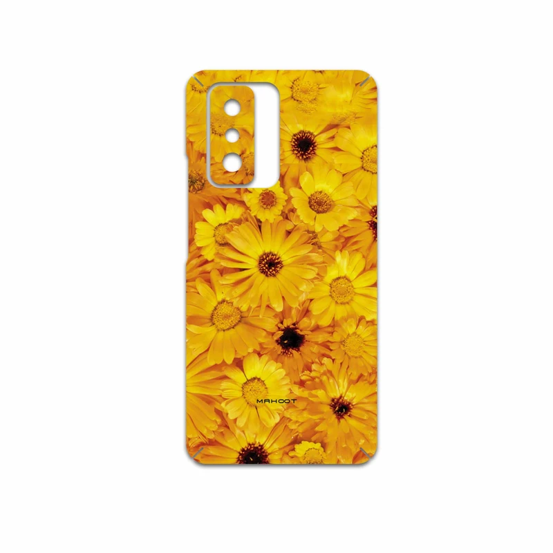 برچسب پوششی ماهوت مدل Yellow-Flower مناسب برای گوشی موبایل شیائومی 11T Pro