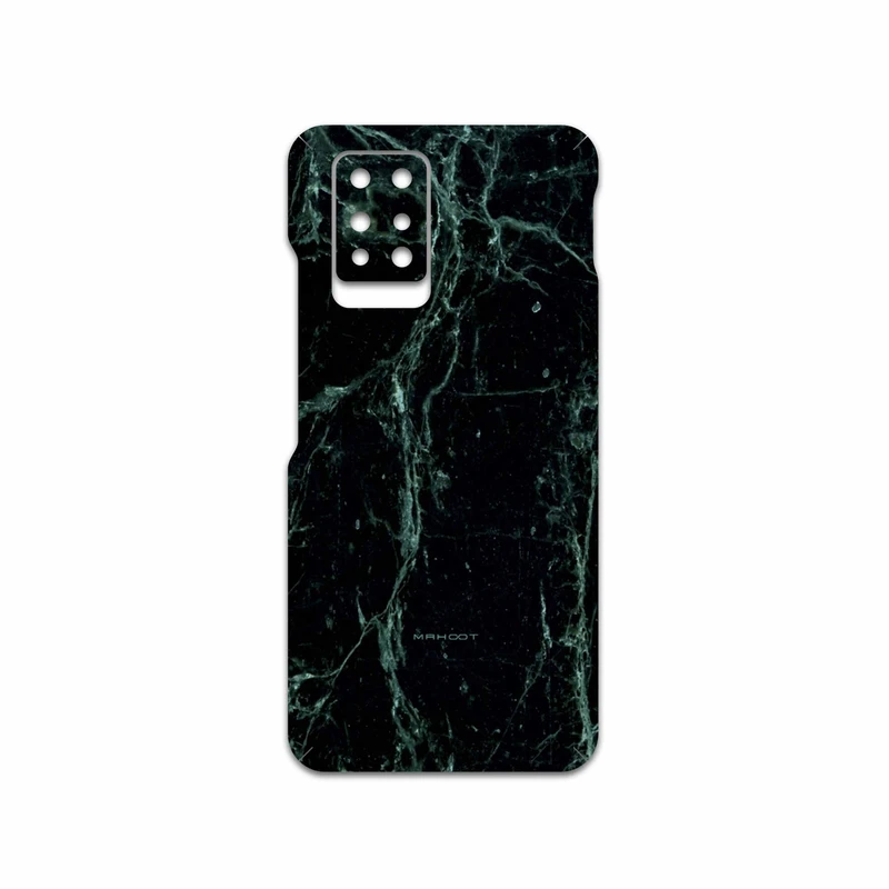 برچسب پوششی ماهوت مدل Graphite-Green-Marble مناسب برای گوشی موبایل اینفینیکس Note 10 Pro
