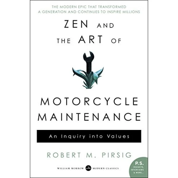 کتاب Zen and the Art of Motorcycle Maintenance اثر Robert M. Pirsig انتشارات HarperCollins Publishers Inc
