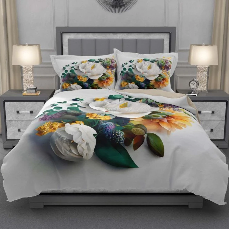 سرویس خواب 2 نفر 6 تکه مدل فلورال سان لایت کد 778