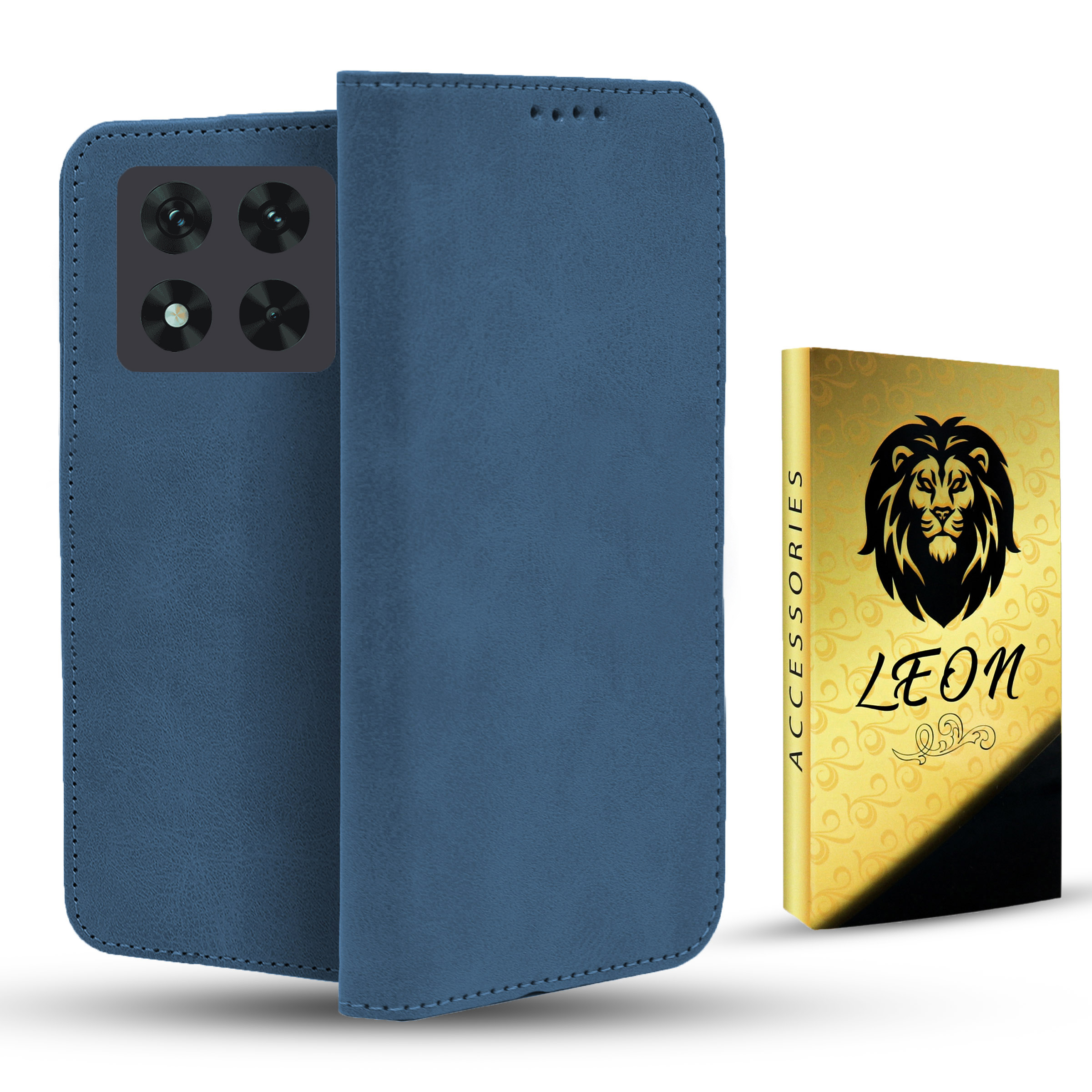 کیف کلاسوری لئون مدل Speek Yo مناسب برای گوشی موبایل شیائومی Redmi Note 14 Pro 4G