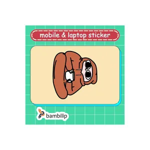 استیکر بامبیلیپ مدل کارت عابر طرح سرمایی و چای کد 3538163