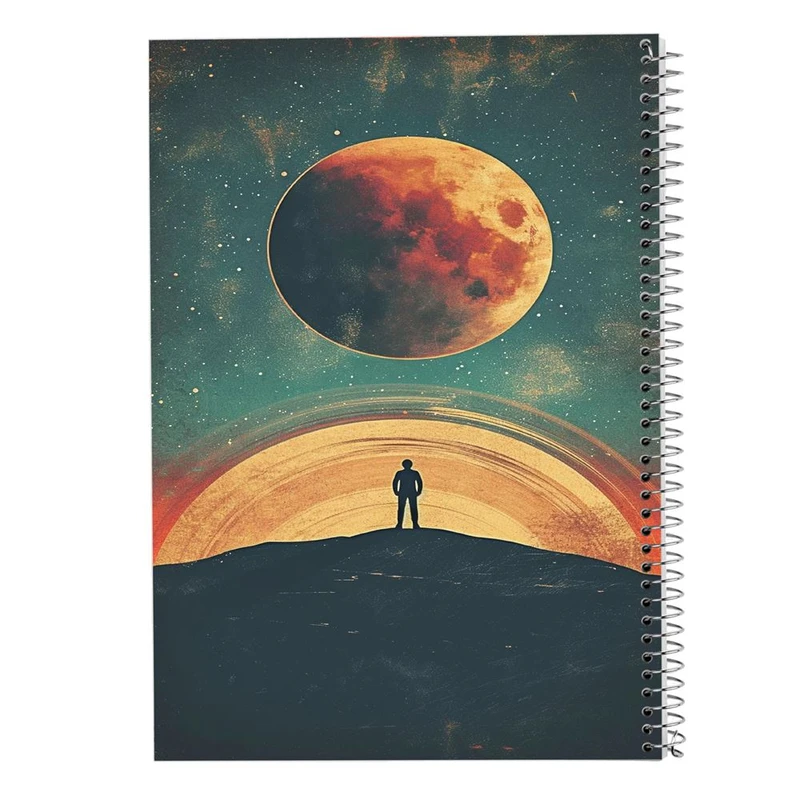 دفتر نقاشی 50 برگ مدوپد مدل ماه کد DF15467