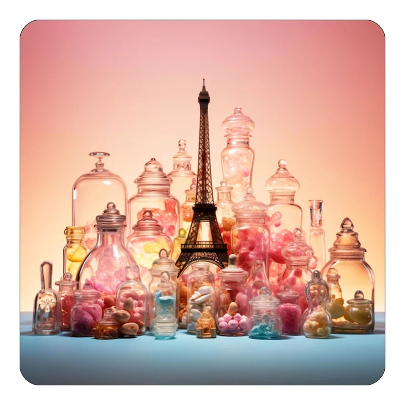 مگنت کاکتی طرح پاریس Paris مدل mp59214