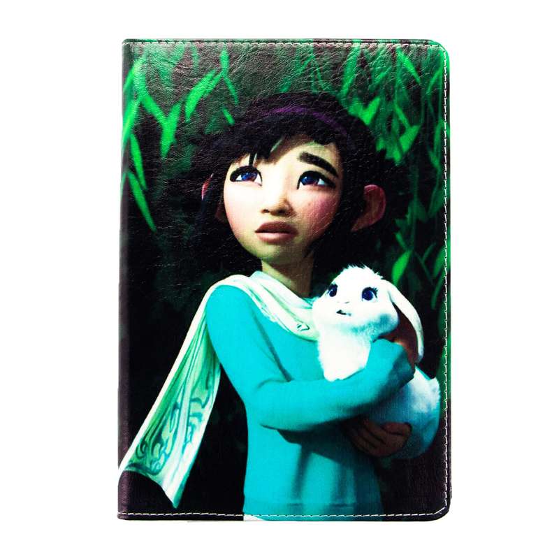  کیف کلاسوری مدل Mobaco طرح Over the Moon مناسب برای تبلت لنوو Tab E7 / 7104