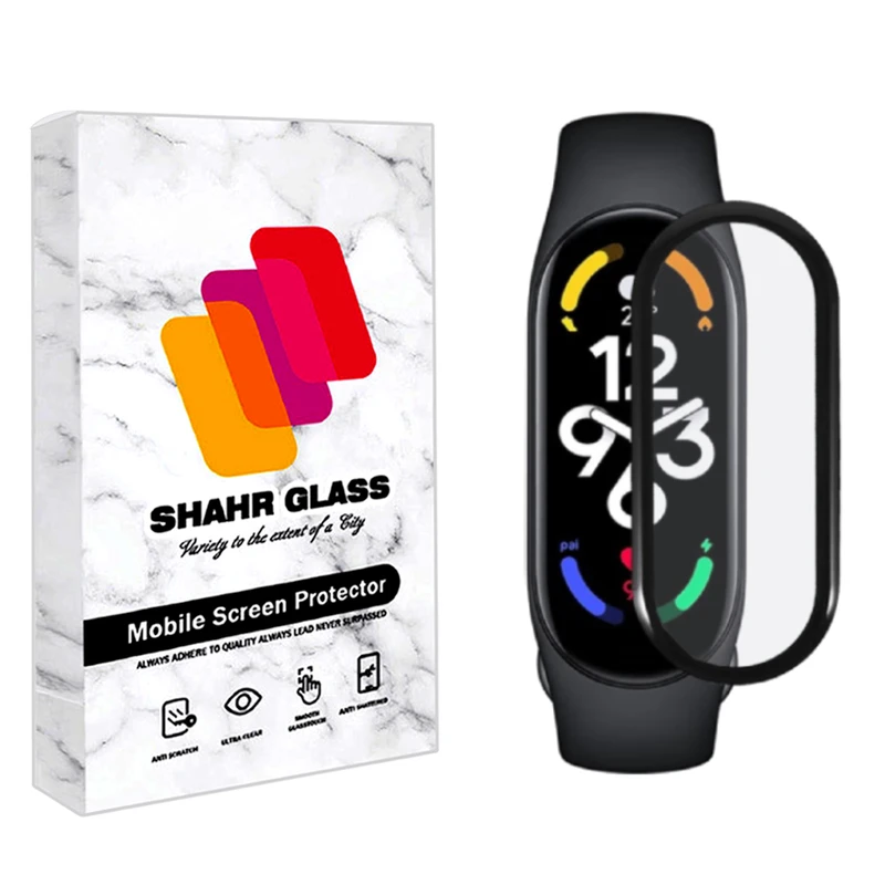 محافظ صفحه نمایش نانو شهر گلس مدل PMMAWH مناسب برای ساعت هوشمند شیائومی Mi Band 8
