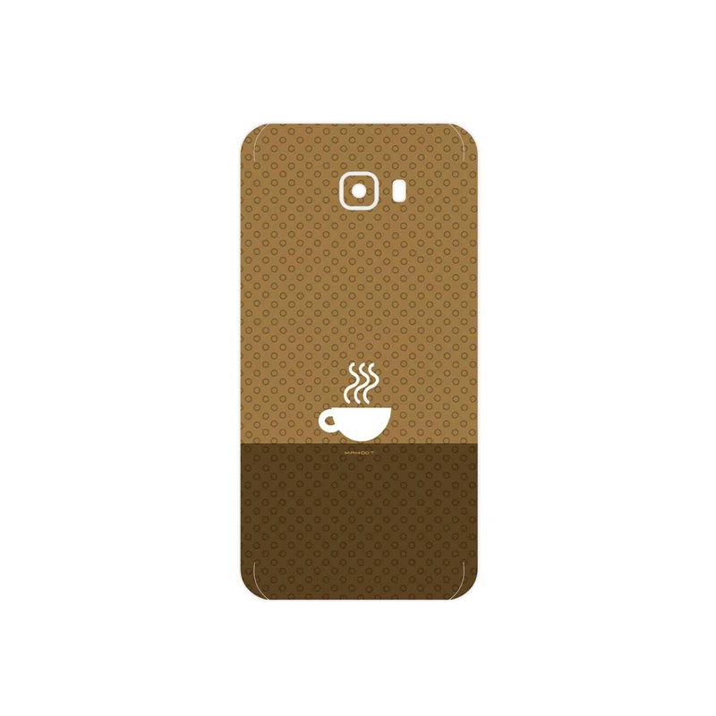 برچسب پوششی ماهوت مدل Minimal Cup of Coffee Icon مناسب برای گوشی موبایل سامسونگ Galaxy C7 Pro