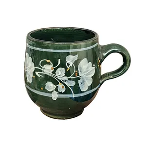 لیوان سفالی مدل طرح دار