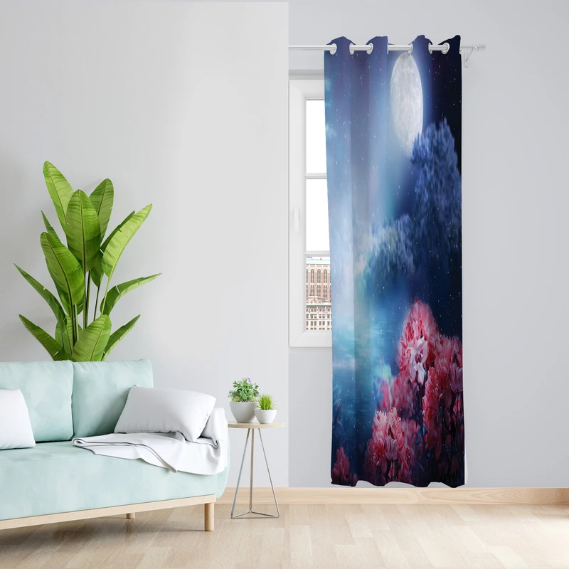 پرده مدل مخمل پانچی کد 2264 z سایز 140x200 سانتی متر