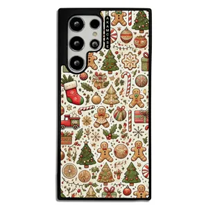 AKAM AMC-WSGS22U-CHRISTMAS-21 Cover For Samsung Galaxy S22 Ultra