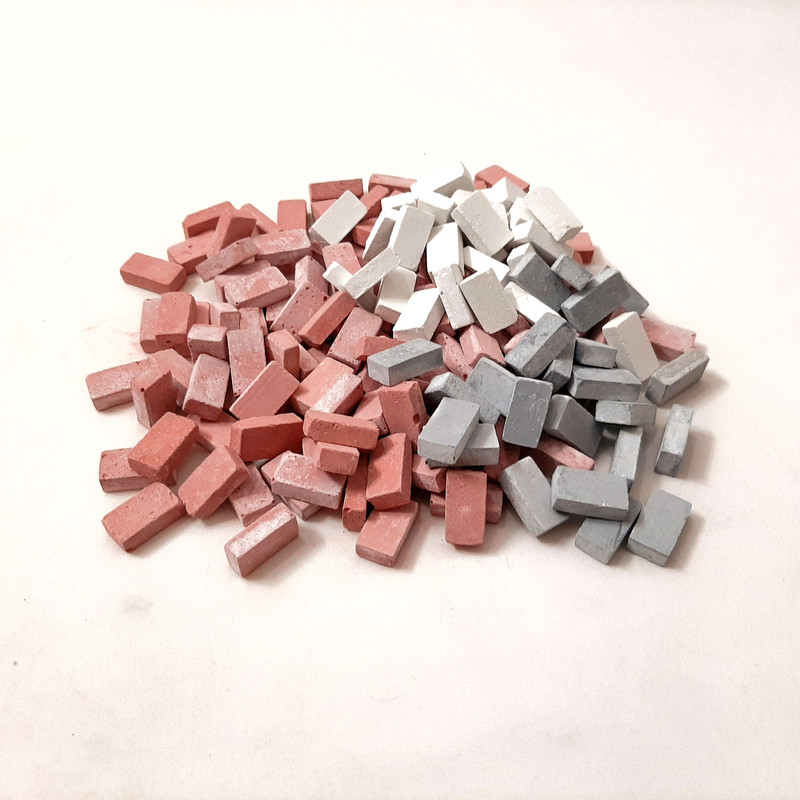 ساختنی مدل آجر مینیاتوری کد p/180 بسته 180 عددی