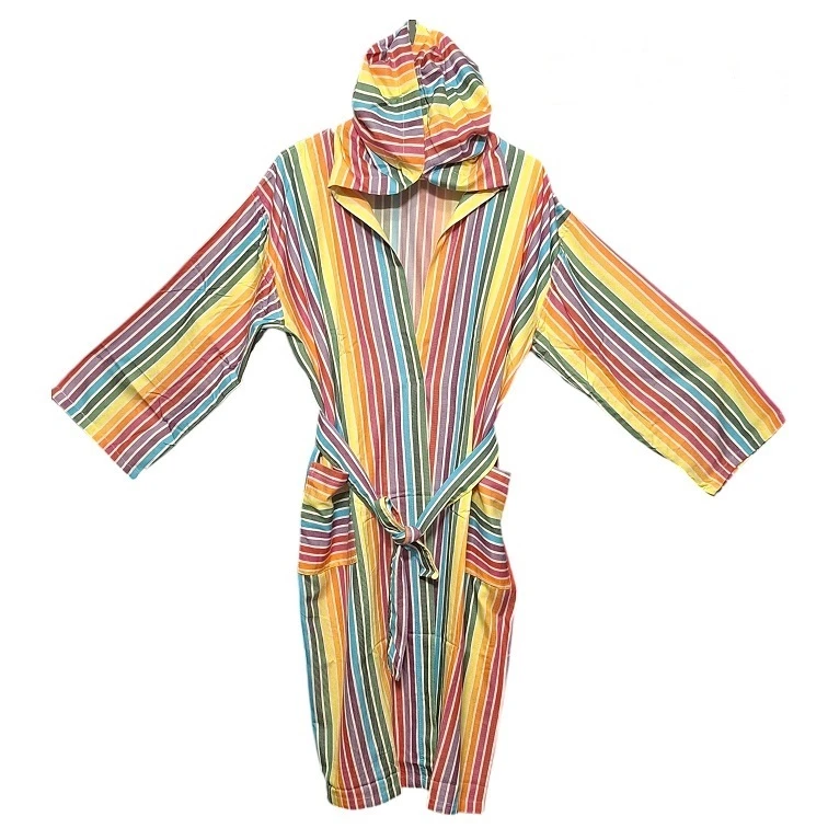 حوله پالتویی یزد مدل رنگین کمان سایز 120