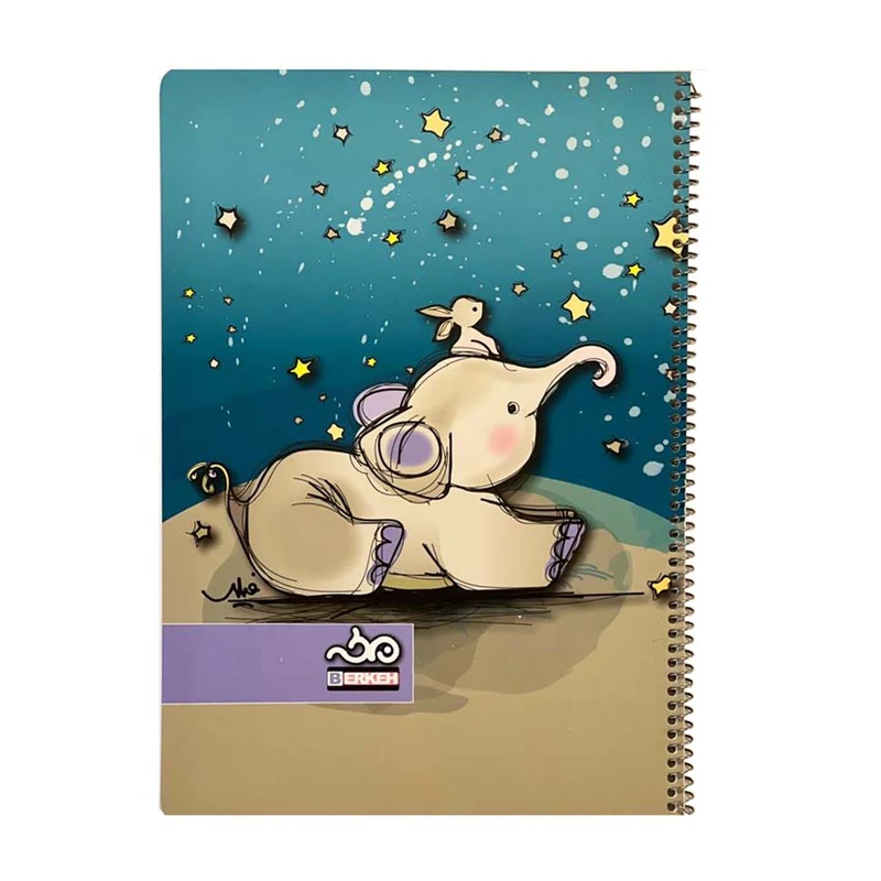 دفتر نقاشی 40 برگ برکه مدل فیلی کد 1104