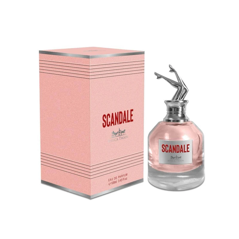 ادوپرفیوم زنانه جسیکاتواین مدل اسکندل با رایحه گرم حجم ۱۰۰ میلی‌لیتر