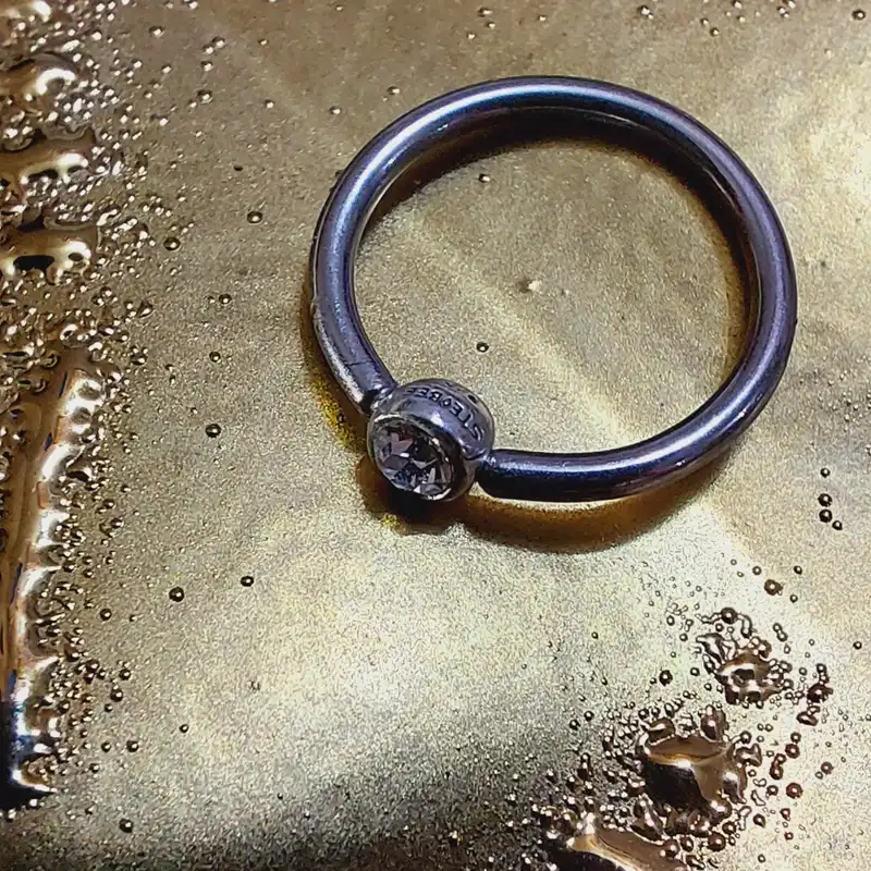 پیرسینگ نقره زنانه مدل 03