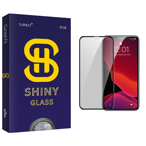 محافظ صفحه نمایش سرامیکی آتوچبو مدل Shiny Glass مناسب برای گوشی موبایل اپل iPhone 12 Pro Max