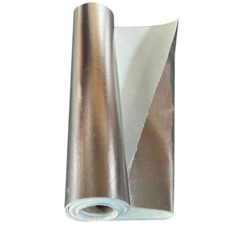 پارچه نسوز فویلدار فایبرگلاس مدل 3MM طول 27 متر پارچه نسوز فویلدار فایبرگلاس مدل 3MM طول 27 متر