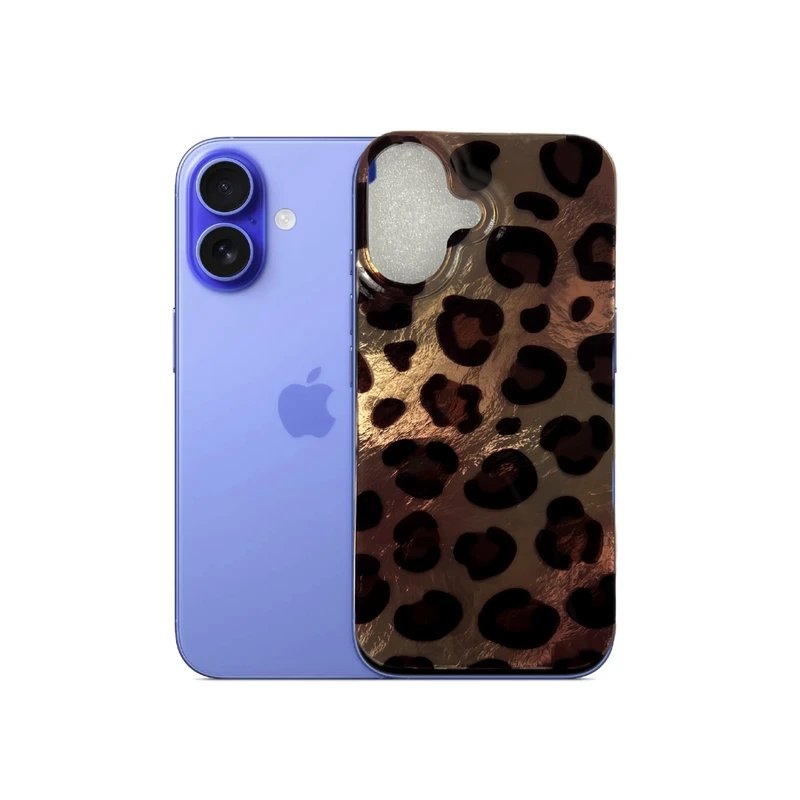 کاور‌ طرح پلنگی مناسب برای گوشی موبایل اپل iPhone 16