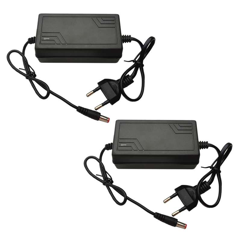 آداپتور دوربین مداربسته 12 ولت 2 یاس مدل AC 180-260v بسته 2 عددی