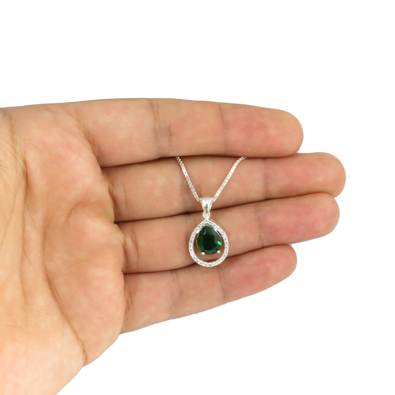 گردنبند نقره زنانه مدل AV183N-S10 C6 گردنبند نقره زنانه مدل AV183N-S10 C6