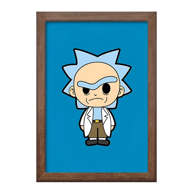 تابلو خندالو طرح ریک و مورتی (Rick and Morty) کد F4013