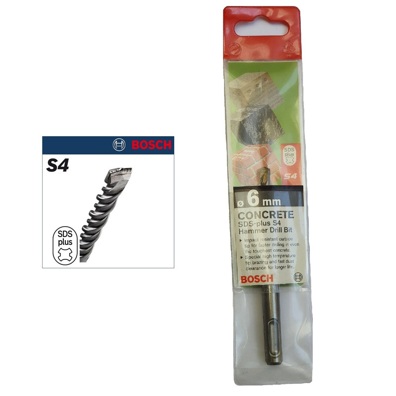 مته چهار شیار بوش مدل 2609251359 سایز 6 میلیمتر مته چهار شیار بوش مدل 2609251359 سایز 6 میلیمتر